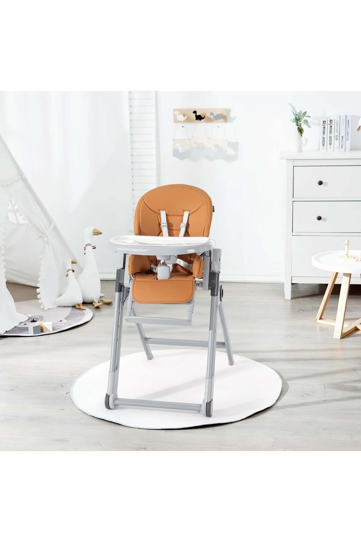 Pc Gusto Pierre Cardin Mama Sandalyesi / Taba