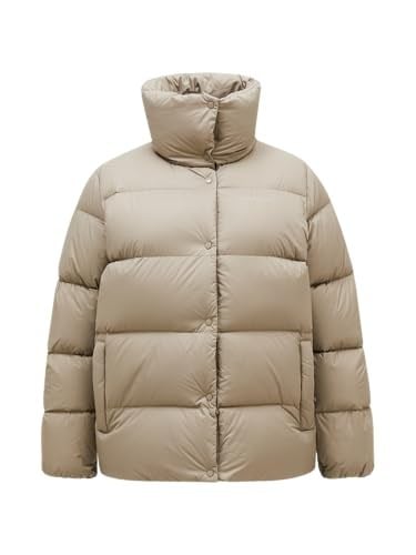 Peak Performance W Down Puffer Kadın Kuştüyü Montu, Bej, S Beden