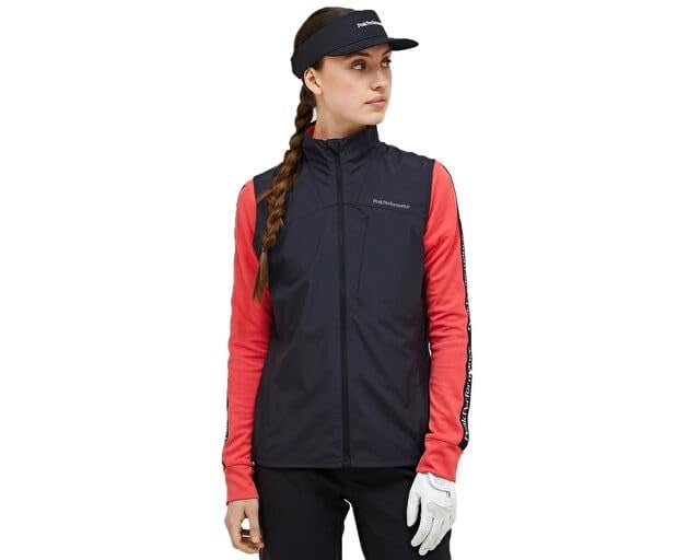 Peak Performance W GLIDER WIND VEST Kadın Outdoor Yelek G80205010T Siyah