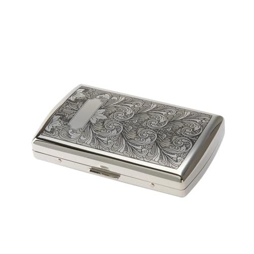 Pearl Japan Venus Metal Kısa Sigara Tabakası Arabasque Krom 12li