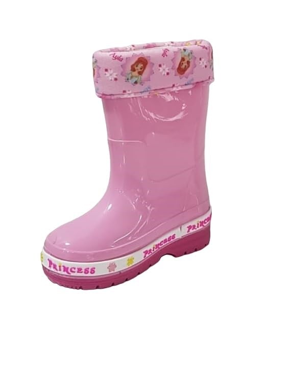 Pembe Kız Çocuk Gezer 00602 Çizme-1