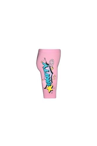 Pembe Kız Çocuk Unıty Baskılı Bisiklet Şort