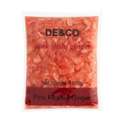 Pembe Zencefil Turşusu 1500 gr, Pink Sushi Ginger