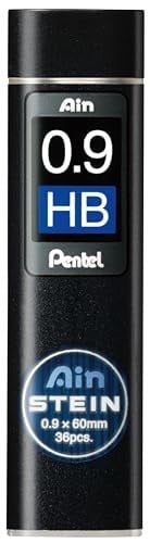 Pentel 0.9 Mm Hb Ain Stein 36'Lı Polymer Uç, HB - Seçenekler: 2B, HB, B