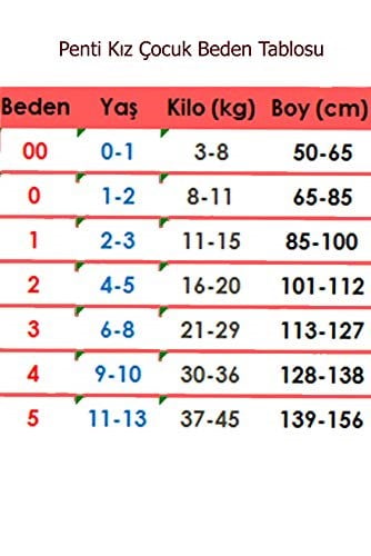 Penti Kız Çocuk Boy Girl Külotlu Çorap - 10 Beyaz - 1 2-3Yaş