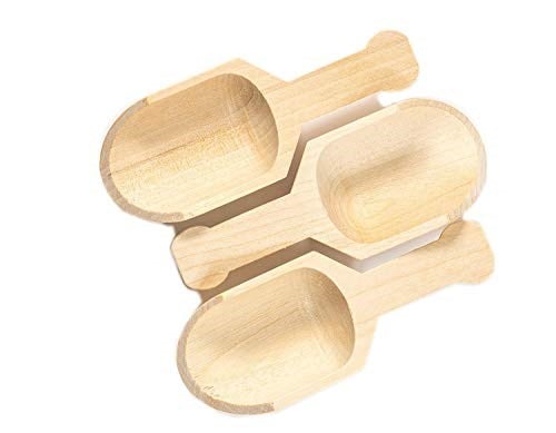 Perfect Stix Kepçe 3-30 Mini Ahşap Kepçe, 0,6 cm Yükseklik, 0,6 cm Genişlik, 7,6 cm Uzunluk (30'lu Paket) -Kepçe 7,6 cm- 30 ct