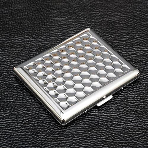 Petek Desen Metal Sigara Tabakası
