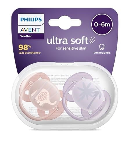 Philips Avent SCF091/09 Ultra Soft 0-6 Ay 2li Kız Emzik