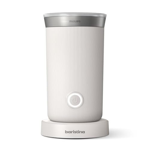 Philips Baristina Süt Köpürtücü - Sütü Mükemmel Bir Şekilde Köpürtür. Sıcak ve Soğuk. Süt ve Süt Alternatifleri. Temizlemesi Kolay. Philips Baristina Espresso Makineleri İçin. Süt Beyazı (BAR311/00)