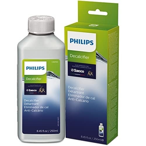 Philips Kitchen Appliances Philips Orijinal Espresso Makinesi Kireç Çözücü, Makine Ömrünü Uzatmak İçin Mükemmel Kireç Çözme, 1 Kireç Çözme Döngüsü, 250 ml Şişe, (CA6700/47)