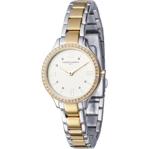 Pierre Cardin CRM.0004 Kol Saati, Gri-Altın Sarısı, Standart
