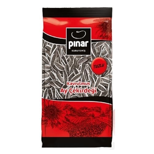 Pınar Kavrulmuş Ala Ayçekirdeği Tuzlu 400 gr Şeffaf