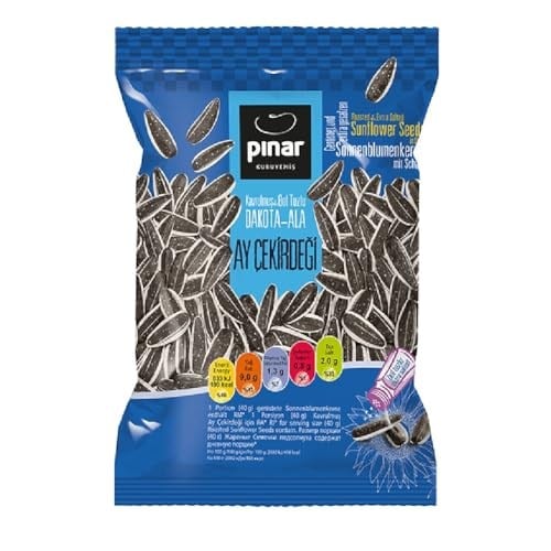 Pınar Siyah-Ala Ayçekirdeği Bol Tuzlu 125 gr