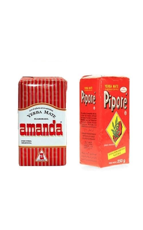 PİPORE Mate Çayı 250 Gr + Amanda Mate Çayı 250gr