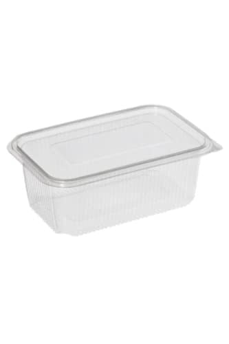 Plastik Sızdırmaz Kap 1000 Gr cc Kullan At Tek Kullanımlık Plastik Kapaklı Kase 100 Adet