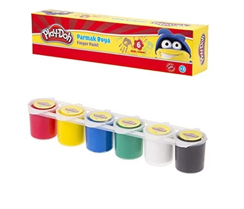 PLAY-DOH PARMAK BOYASI 6 RENK BİRLEŞİK 25 ML.