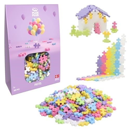 Plus Plus Klocki Mini pastelowe 300 elementów w opakowaniu [KLOCKI]