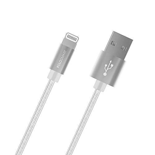 Polosmart PSM06 1 Metre Beyaz Lightning Hızlı Şarj Kablosu,Beyaz