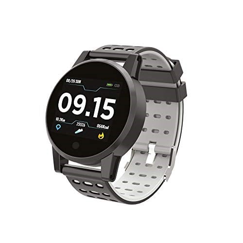 Polosmart PSSW06 Smart Round Akıllı Saat, Siyah