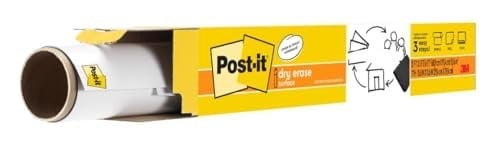 Post-it DEF32 Silinebilir Beyaz Tahta, Beyaz, 91, 44 x 61 cm