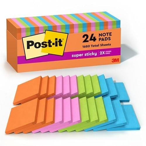 Post-It Notes 7,6 x 7,6 cm Cube yaprak 24 Pads