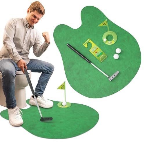 Potty Putter Toilet Time Golf Game - Fairly Odd Novelties