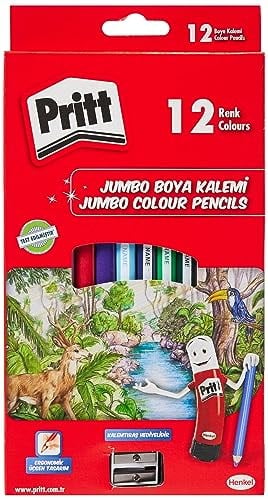 Pritt 12'li Jumbo Kuru Boya Kalemi