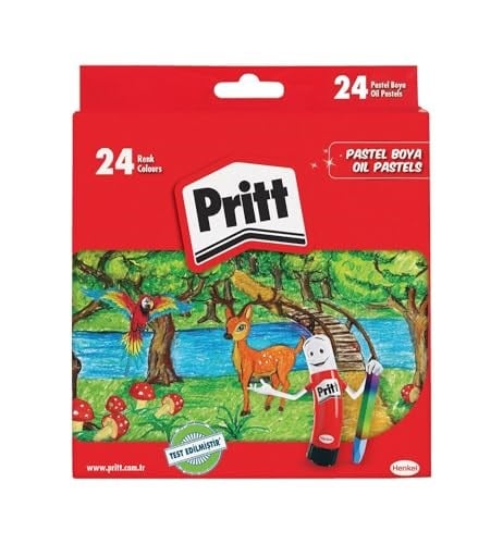 Pritt 24'lü Pastel Boya - Karton Kutu