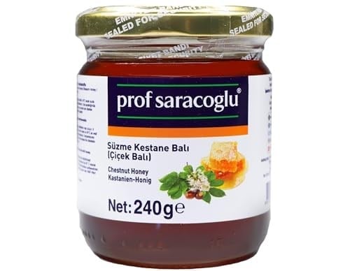 Prof Saracoglu Süzme Kestane Balı 240g
