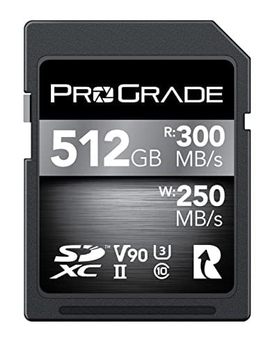 ProGrade Digital SDXC UHS-II V90 300R Hafıza Kartı (512GB)