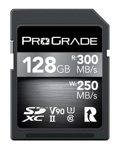ProGrade Digital SDXC UHS-II V90 300R Bellek Kartı (128 GB)