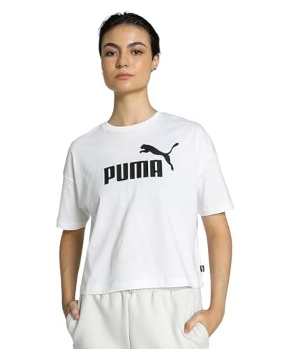PUMA ESS Cropped Logo Tee Crop Top Kadın