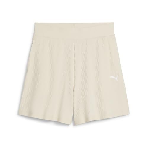 PUMA Ess Elevated High-rise Rib Shorts 5