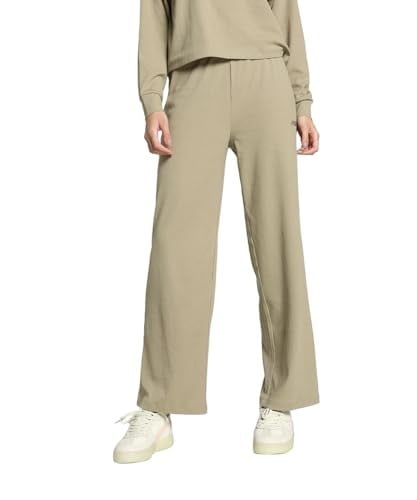 PUMA ESS ELEVATED Straight Pants Kumaş Pantolon Kadın