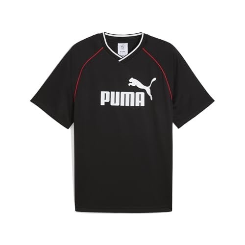 Puma ESS Football Jersey PUMA Black Formalar Erkek
