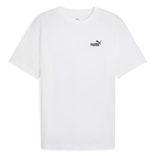 PUMA Ess Relaxed Small No. 1 Logo Tee Tees Üniseks Yetişkin