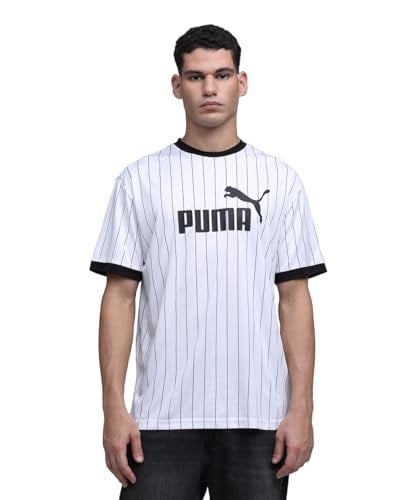 PUMA ESS Striped Jersey Forma Unisex Yetişkin