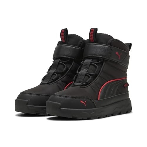 Puma Evolve Boot Purtx Ac+Ps Unisex Çocuk Bot, Siyah, 33 Beden