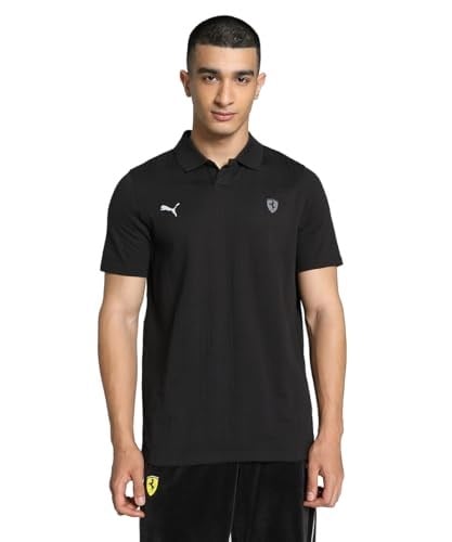 PUMA Ferrari Style Polo Jacquard Polo Tişört Unisex Yetişkin