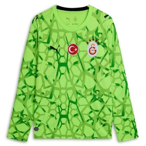 Puma Galatasaray 26/27 Gk Erkek Yeşil Kaleci Forması - Bedenler: S, M, L, XL
