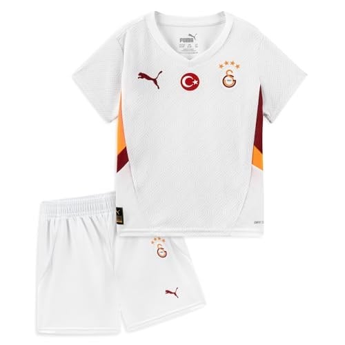 Puma Galatasaray Away Minikit Çocuk V Yaka Forma, 57-779669-4