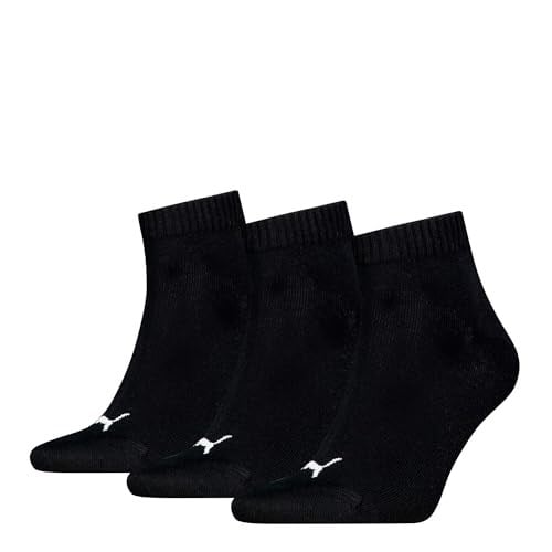 PUMA Plain Recycled Cotton Quarter Çorap Üniseks Yetişkin