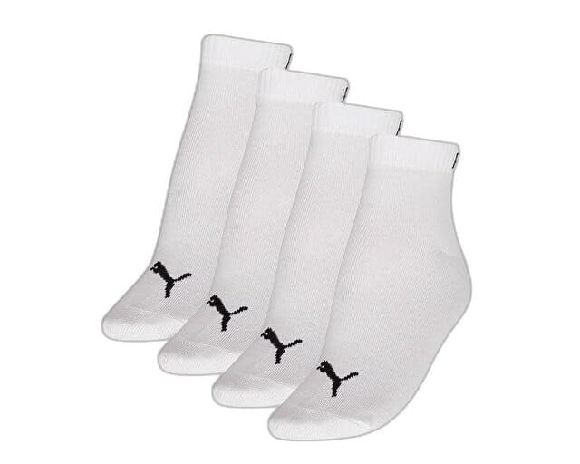 Puma Quarter 4P Çorap (4 Çift) 93531602 Beyaz