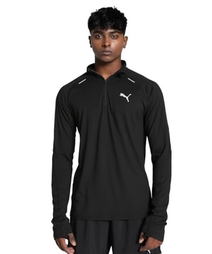 PUMA Run Cloudspun 1/4 Zip Kazak Üniseks Yetişkin