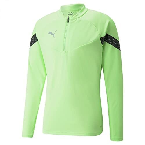 Puma Teamfinal Training 1/4 Zip Top Erkek Futbol Antrenman Ceketi 65737520 Yeşil