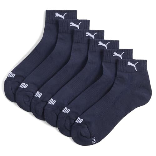 PUMA Üniseks Cushioned Quarter çorap (3'lü paket)
