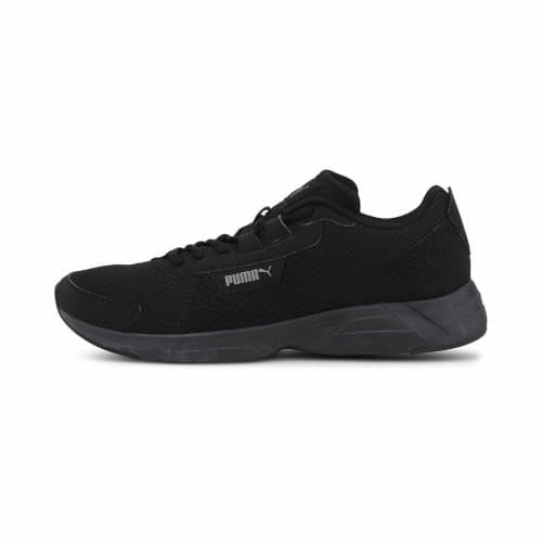 PUMA Üniseks Space Runner Alt Sokak Koşu Ayakkabısı, Puma Siyah Ultra Gri, 37 EU