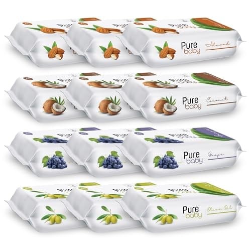 Pure Baby Islak Havlu 12x50 (600 Yaprak)