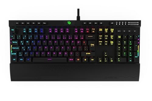 Pusat K3 Pro RGB Mekanik Türkçe Kablolu Oyuncu Klavyesi