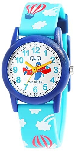 Q&Q Çocuk Saati Silikon Bileklik Toka Toka Öğrenme Saati Analog Kuvars VR99J018Y